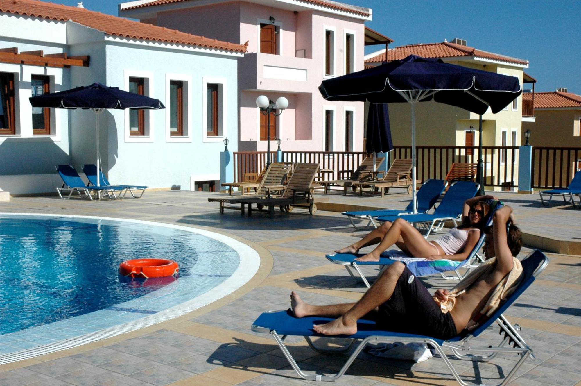 Kyma Hotel Marathókampos Exterior foto