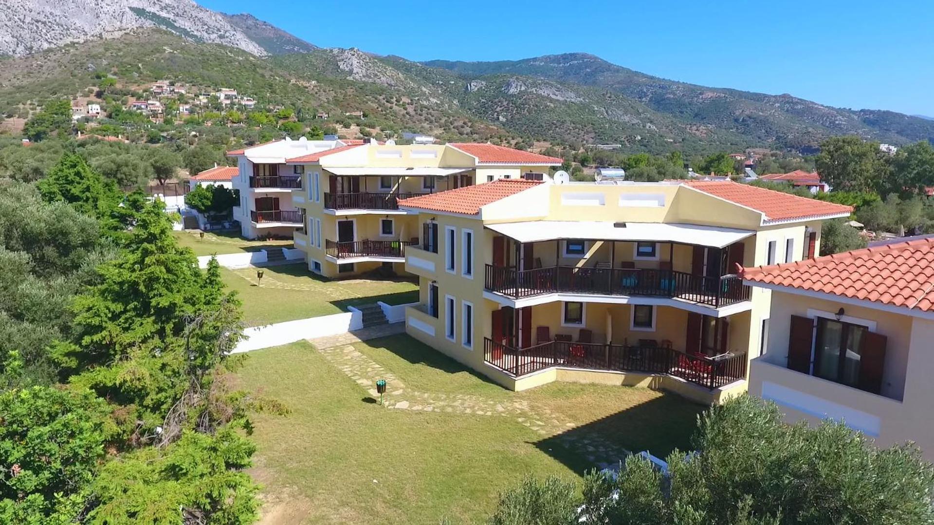 Kyma Hotel Marathókampos Exterior foto